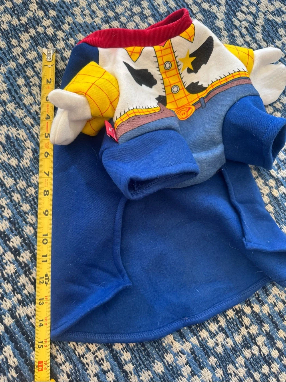 Dog Cowboy Costume 2-piece - Toy Story Woody